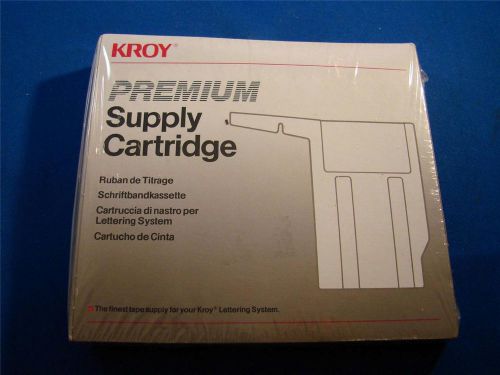 Kroy 200 Premium Supply Cartridge L/N D113 P/N 1273804 Black On Diazo SEALED
