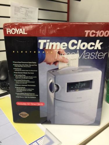 Royal TC100 Time Clock