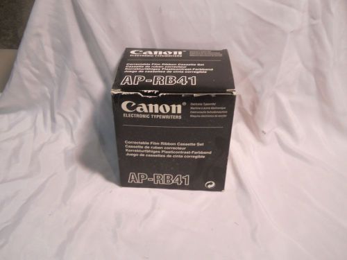 Canon AP-RB41 Correctable Film Ribbon Cassettes Typewriter 6 Pack Genuine OEM