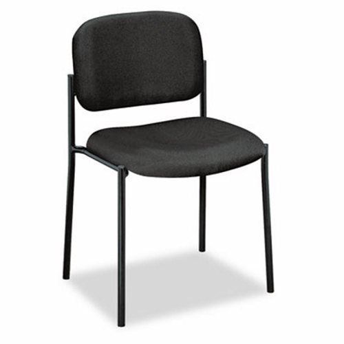 Basyx VL606 Stacking Armless Guest Chair, Black (BSXVL606VA10)