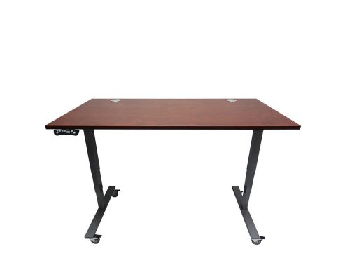 Electric height adjustable desk with laminate top 3 colors  60&#034;wx30&#034;dx1&#034; for sale