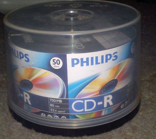 Phiilips Blank CDR (50 Discs)