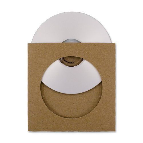 ReSleeve Recycled Cardboard CD Sleeve, 25 pack Disc CD R W Case Plastic CPU