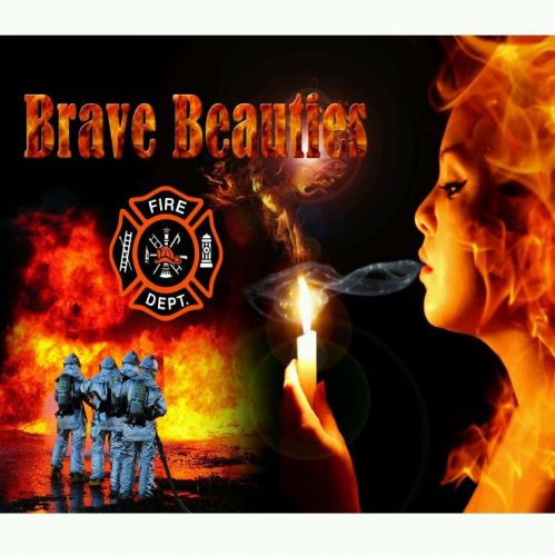Brave beauties female firefighter  calendar  2015-2016