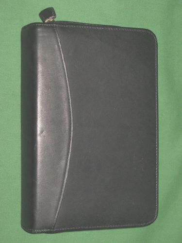 Compact 1.0&#034;  6 ring leather boulder ridge planner binder franklin covey vintage for sale