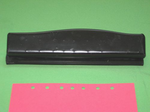 Classic ~ 7 hole paper punch ~ clix metal accessory franklin covey planner  586 for sale