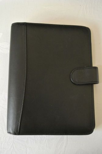 Business Stationary Deben Black Genuine Leather A5 Personal Organiser