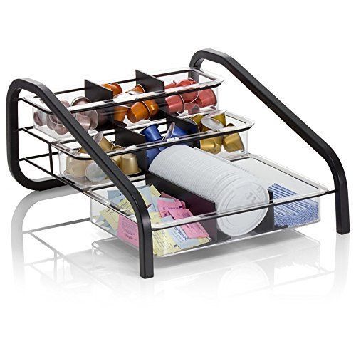 Oic wide condiment organizer - counter - 8&#034; height x 13.5&#034; width x (oic28006) for sale