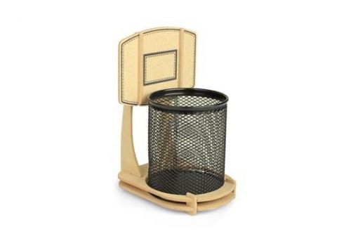 Eco-friendly basketball stand pen holder contrainer / pencil holder for sale