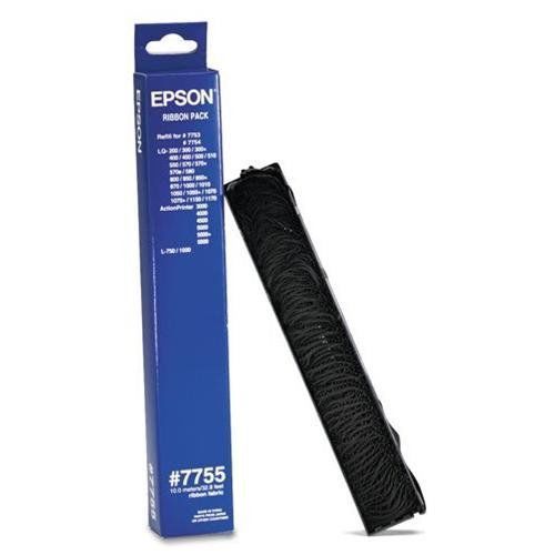 Epson Black Ribbon - Black - Dot Matrix (7755)