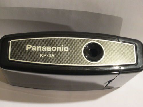 Panasonic KP-4A Pencil Sharpener - Battery Operated - Tested Works Great! RARE
