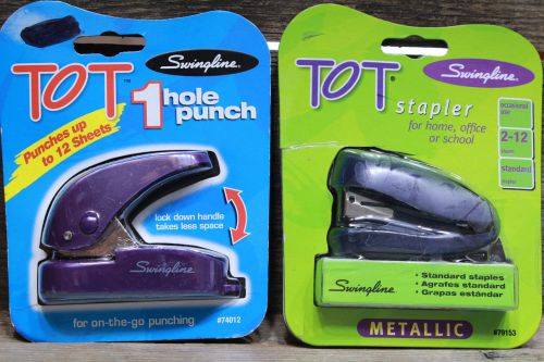 Swingline TOT 12 SHEET Standard Mini Staplers School Office Lot of Two (2)