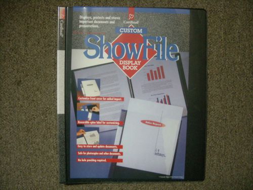 6x Cardinal 50032 Custom ShowFile Show File Display Book Doc Photo Organizer