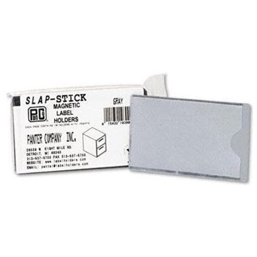 Panter panco slap-stick magnetic label holders - vinyl - 10 / pack - (maglhgy) for sale