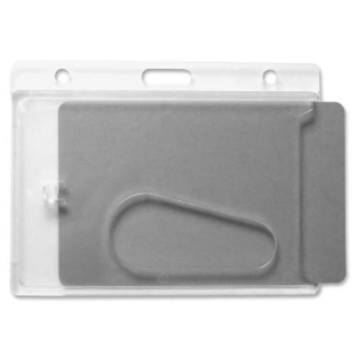 Baumgartens rigid pc id badge dispensers - horizontal - polycarbonate (bau68130) for sale