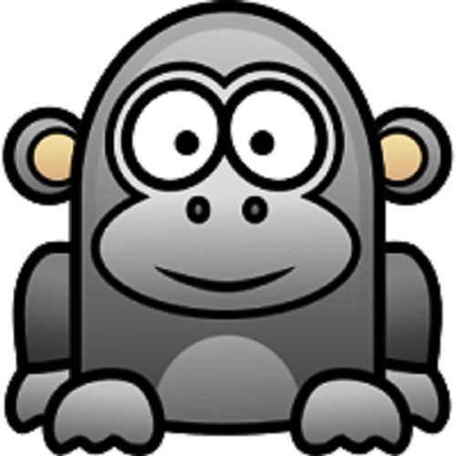 30 Custom Little Gorilla Personalized Address Labels