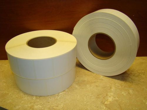 8 roll of 5100 1.25x1.25 blank upc bar code thermal transfer ribbon sato labels for sale