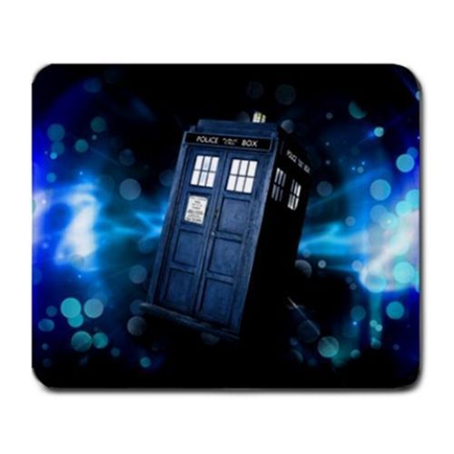 Tardis Police Call Box Doctor Who Large Mousepad Free Shipping