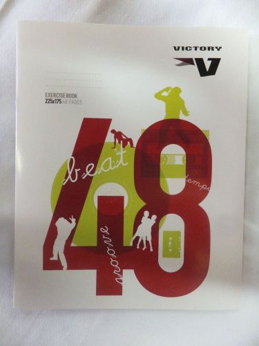 Victory Exercise Book 225x175   48 Page x 3