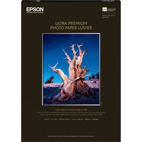 EPSON - ACCESSORIES S041406 50 SHEET 11.7 X 16.5FT PREMIUM