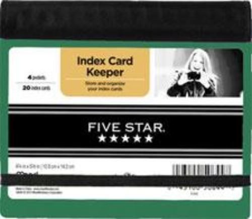 Mead Five Star Advance Index Card Keeper 3&#039;&#039; x 5&#039;&#039;