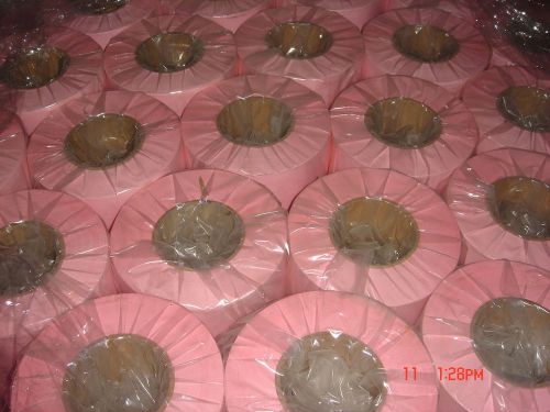 30&#034;x500&#039; 20 lb. pink bond  3&#034; core 127 rolls bulk for sale