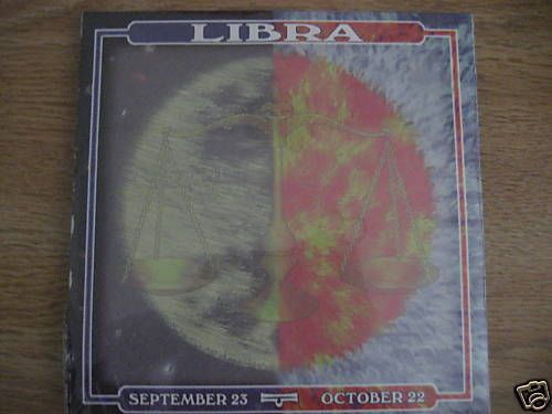 NIP Libra Zodiac Note Pad September 23-October 22