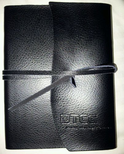 Leather Notepad Journal Leeman Designed for DTCC Depository Trust &amp; Clearing