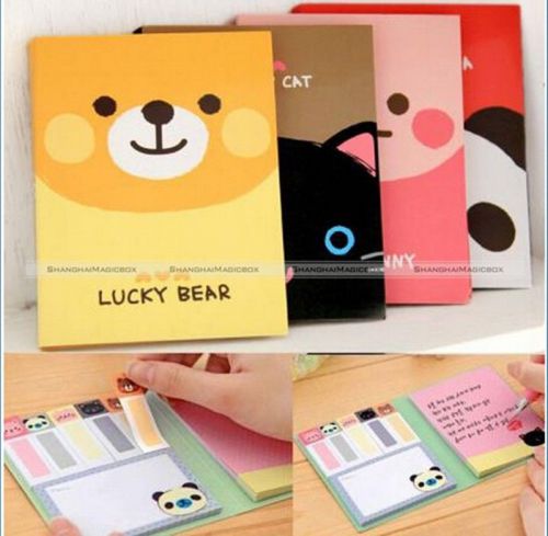 Cute Animals Sticker Post-It Bookmark Point It Marker Memo Sticky Notes 40314606
