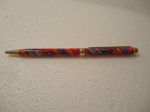 One (1) New NORVASC METAL Drug Rep Pen - NICE AND SLIM - TWIST TO WRITE STYLE