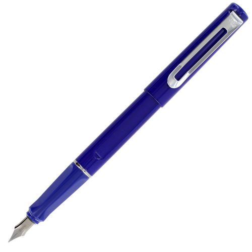 JinHao FP-599 Blue Metal Fountain Pen, Medium Nib (FP-599-5)