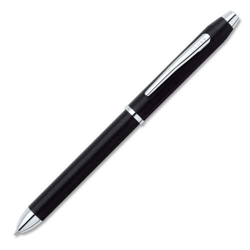 Cross Tech3 Multifunction Pen - 0.50 mm Lead Size - Black, Red Ink - 1 Each