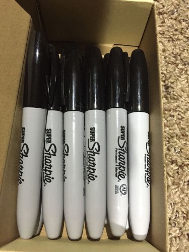 Sharpie® Super Permanent Fine Point Markers - Black