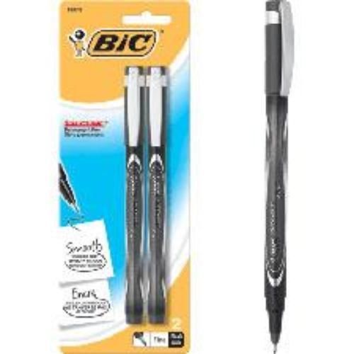 BIC Intensity Permanent Pen Black 2 Pack