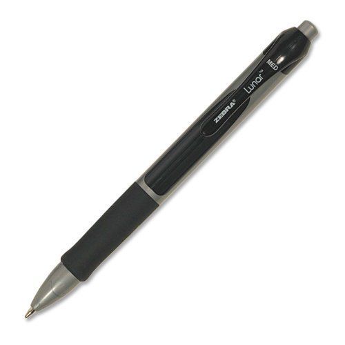 Zebra Pen Lunar Retractable Ballpoint Pen - 1 Mm Pen Point Size - (zeb21410)