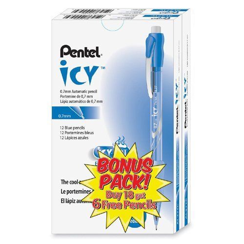 Pentel Icy Al27tcswspr Multipurpose Automatic Pencil - 0.7 Mm Pen Point Size -