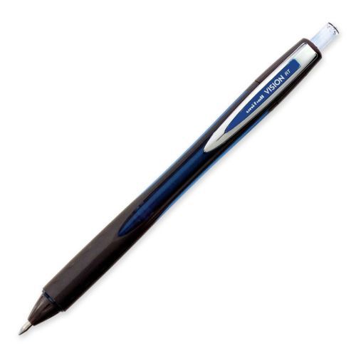 Uni-ball Vision Rt Rollerball Pen - 0.6 Mm Pen Point Size - Blue Ink - (1741779)