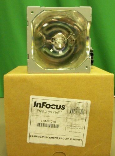 New InFocus Lamp-018 Projector Lamp for Pro AV 93X0/9400 Free Ship US Seller