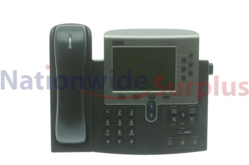 Cisco 7960 IP Phone CP-7960G VoIP Phone and Handset Office Business Telephone