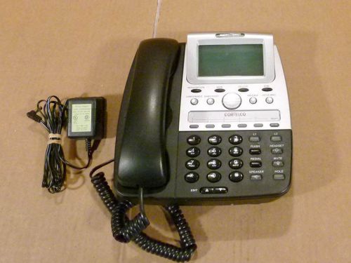 Cortelco 272000-TP2-27S 2-Line Display Office Phone with Power Supply