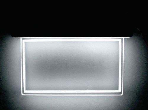 HQ LED PANEL IN/OUTDOOR LIGHTING PLAQUE FOR ADDRESS OR PERSONALIZED LIGHTED SIGN