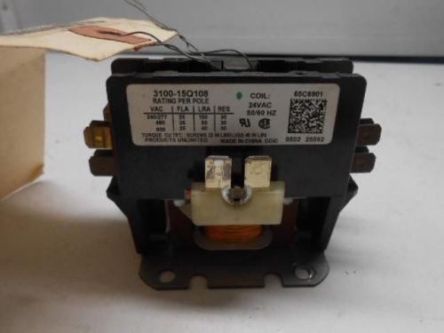 USED CARRIER BRYANT PAYNE AIR CONDITIONER CONTACTOR 3100-15Q108  -19K6
