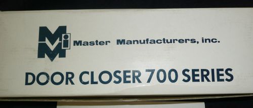 MASTER MANUFACTURERS INC. DOOR CLOSER 700 SERIES-NEW IN BOX