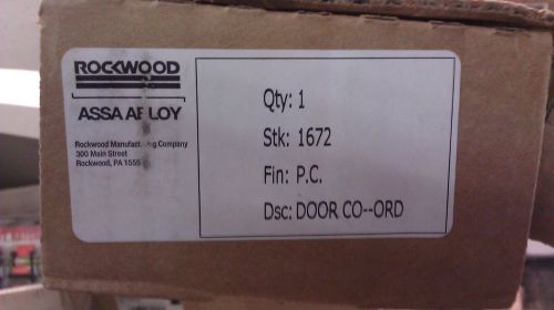 Rockwood Manufacturing 1672 x USP Door Coordinator Assa Abloy AssaAbloy