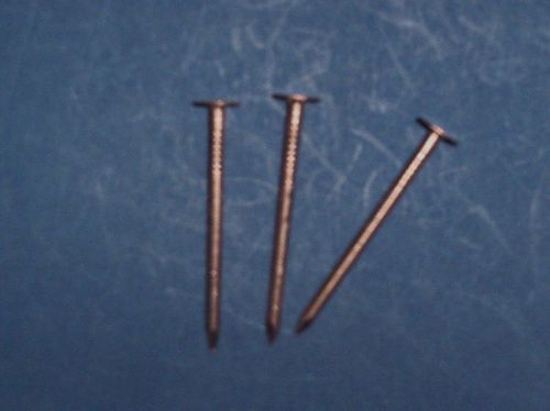 Copper roofing nails 2&#034;, ring shank,3/8&#034; head,100 pcs for sale
