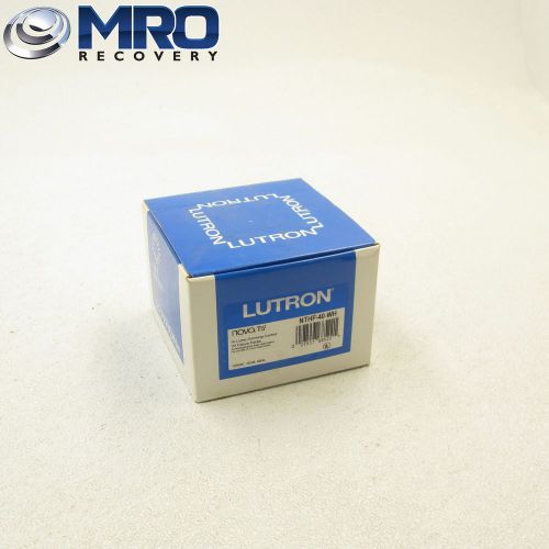 LUTRON HI LUME DIMMING CONTROL NTHF-40-WH *NEW IN BOX*