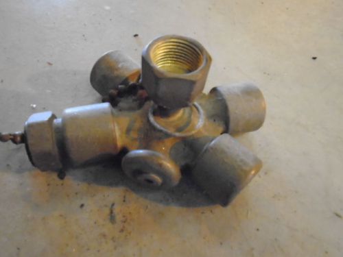 Western mb-70 manifold block used condition missing two pieces see pics!! for sale