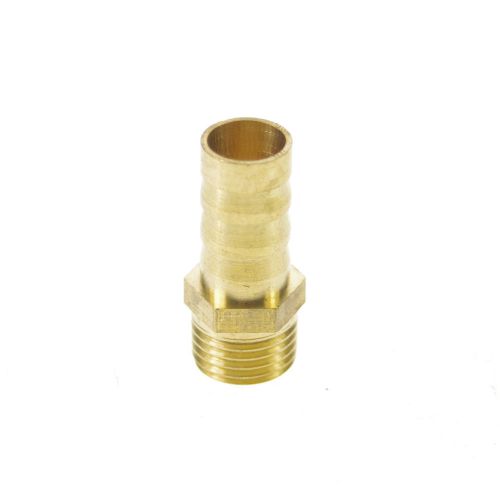 1/4&#034; BSPP Male-10mm barbeded Hose Brass Adapter Coupler Connector QTY.5