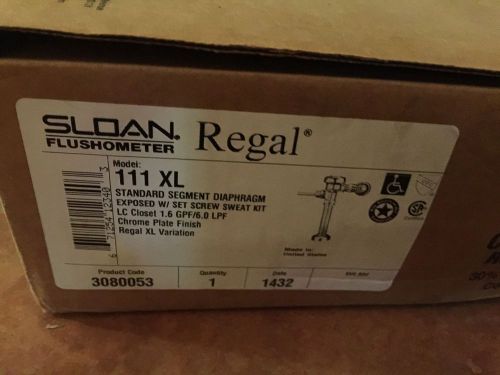 Sloan Regal Flushmaster 111Xl