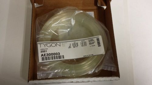 Tygon AE300003 Tubing 1/16 ID 3/16 OD 50 Ft Clear